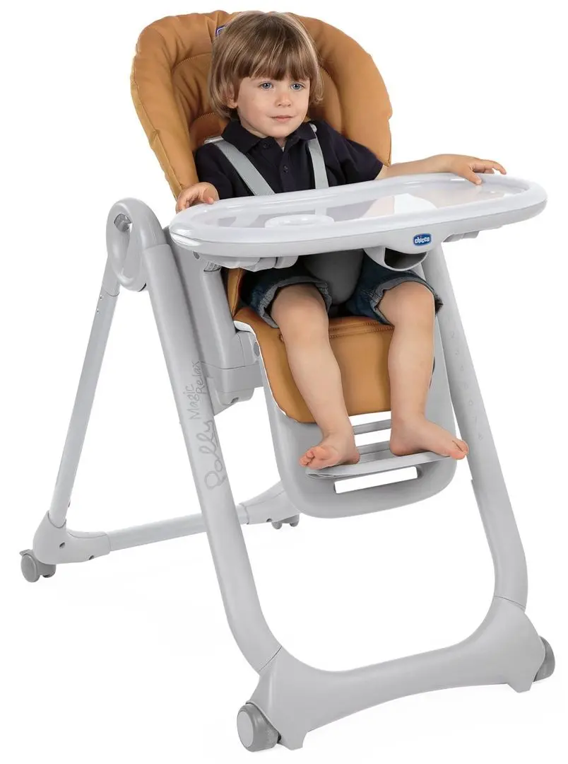 Стульчик для кормления Chicco Polly Magic Relax (Almond) - 3