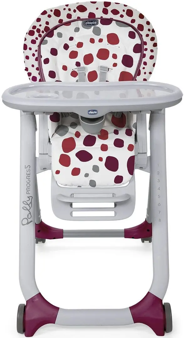Стульчик для кормления Chicco Polly Progres5 (Cherry) - 2
