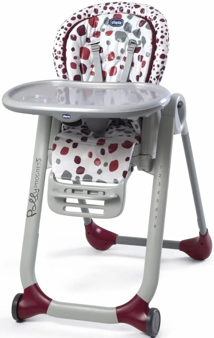 Стульчик для кормления Chicco Polly Progres5 (Cherry)