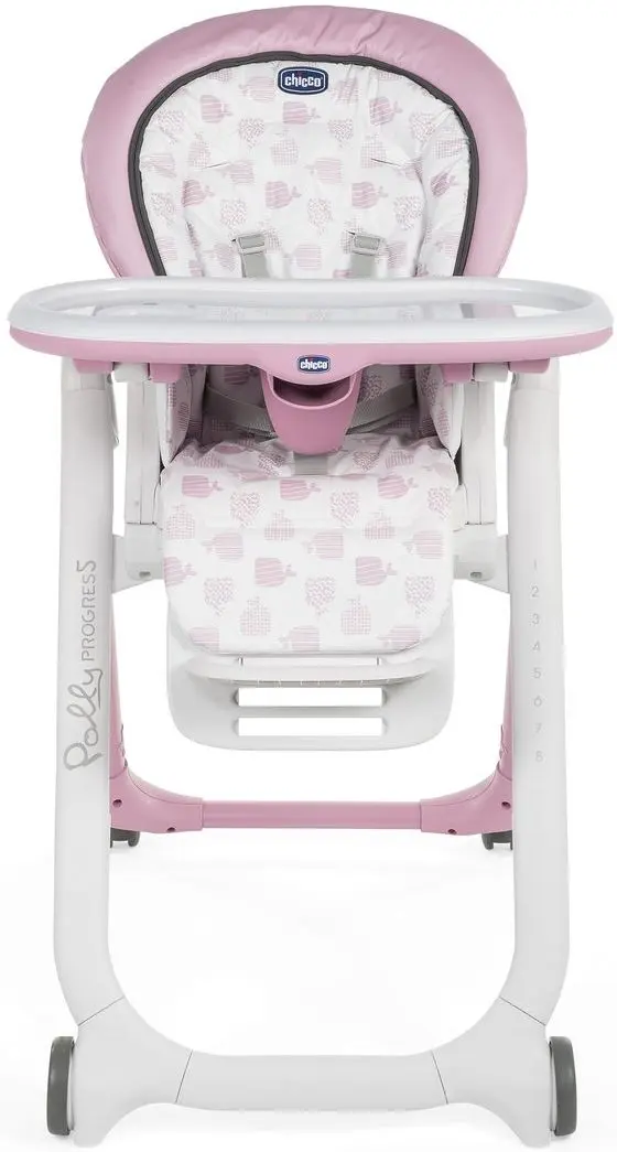 Стульчик для кормления Chicco Polly Progres5 (Pink) - 2