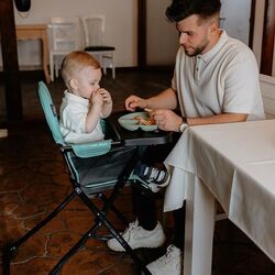 Scaun pentru hranire Coccolle Miso (Emerald Green) Thumb