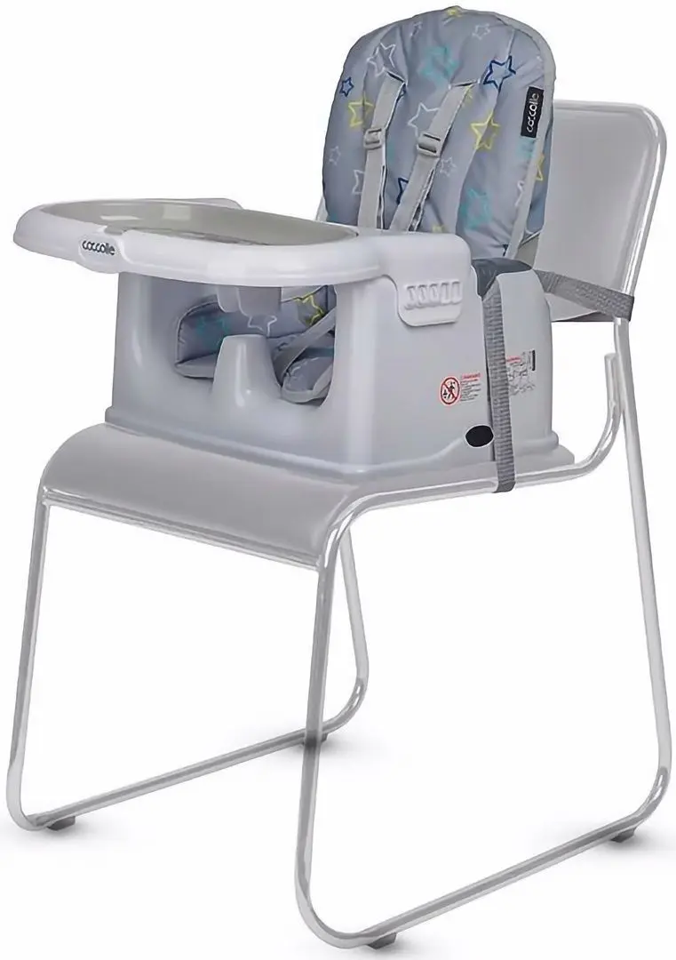 Стульчик для кормления Coccolle Ziti (Grey Stars) - 6