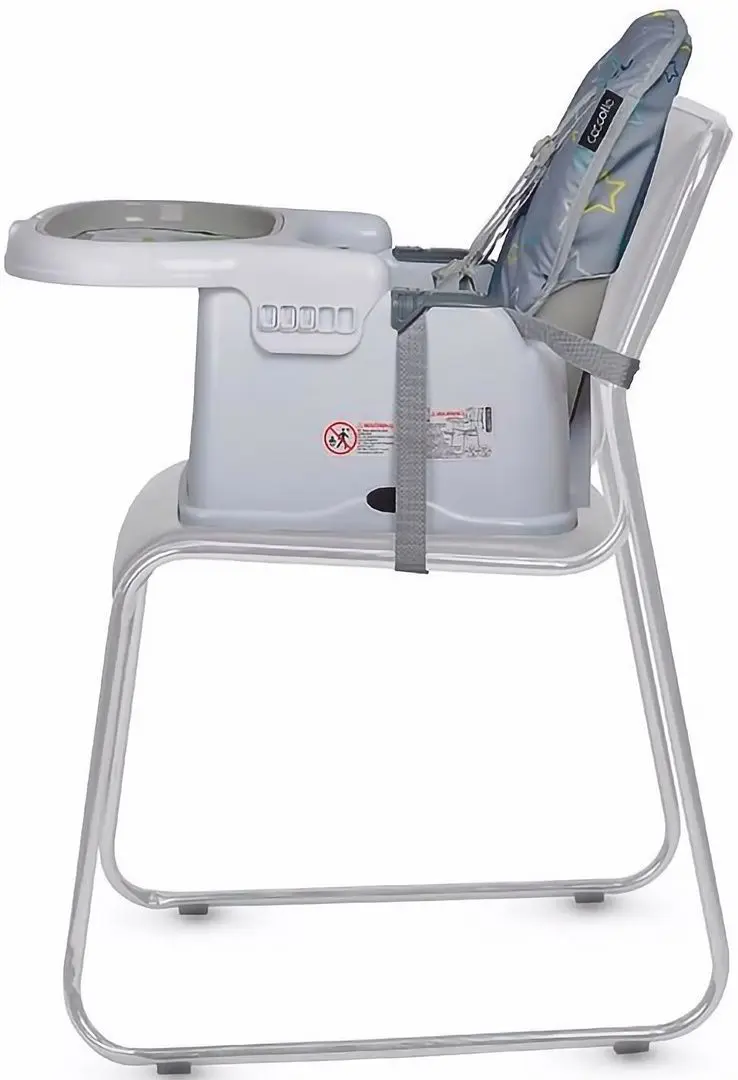Стульчик для кормления Coccolle Ziti (Grey Stars) - 8