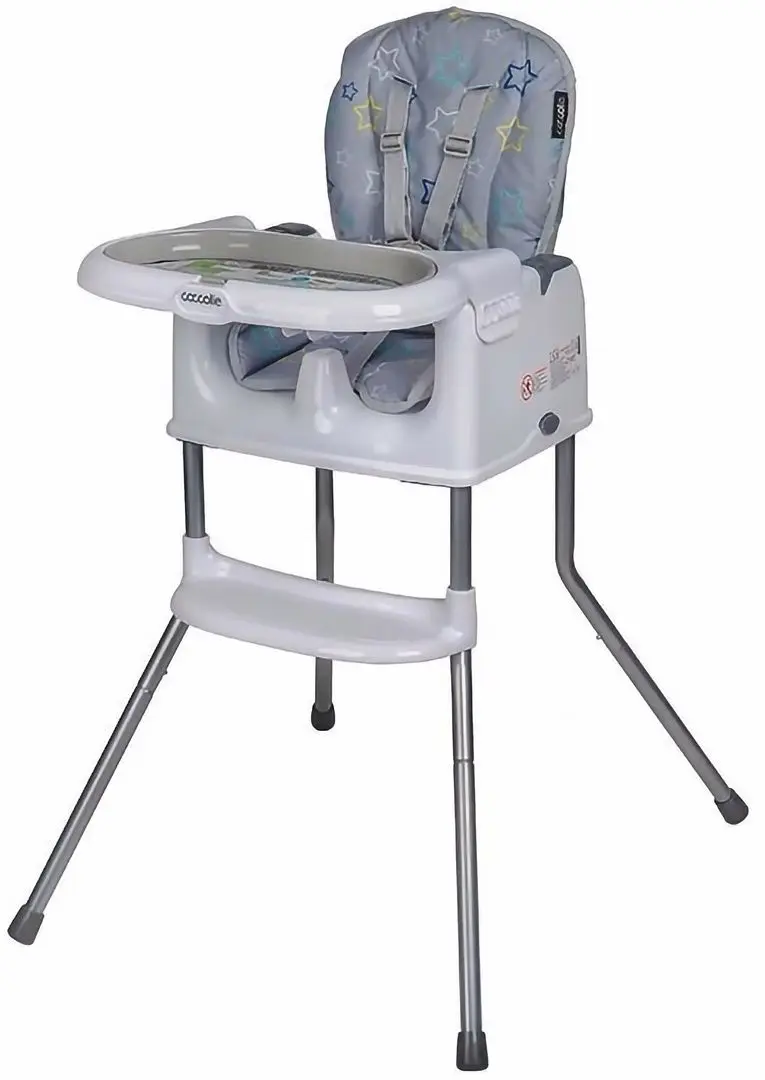 Стульчик для кормления Coccolle Ziti (Grey Stars)