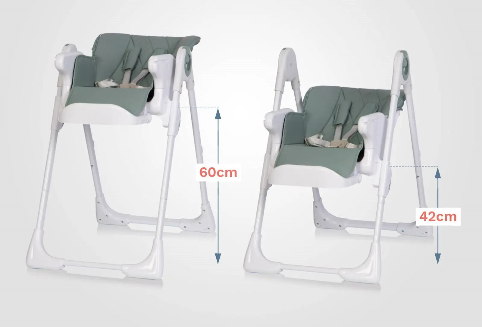 Scaun pentru hranire 2in1 Colibro Noto (Agava)