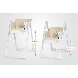 Scaun pentru hranire 2in1 Colibro Noto (Almond) Thumb