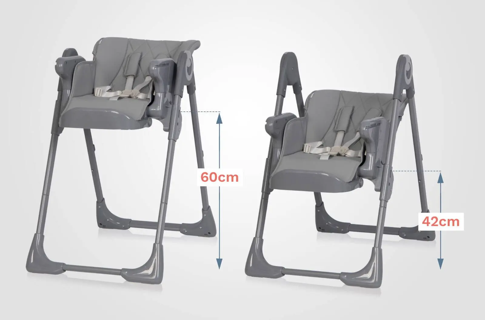 Scaun pentru hranire 2in1 Colibro Noto (Onyx)