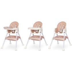 Scaun pentru hranire 4in1 Colibro Picolo (Crystal Pink) Thumb