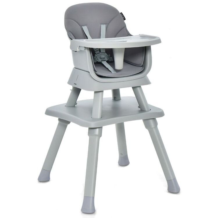 Стульчик для кормления 6в1 Costway AD10027GR (Grey)