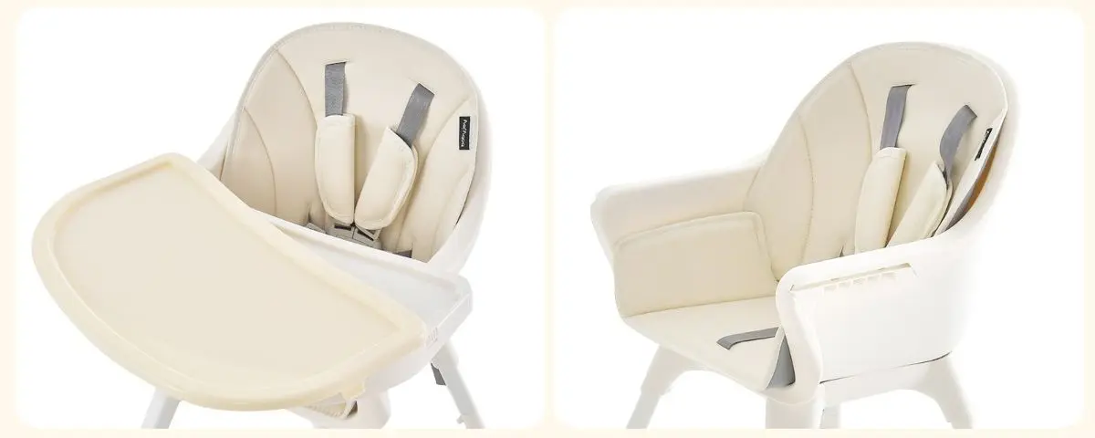 Scaun pentru hranire 6in1 Costway BB5693YW (Beige)