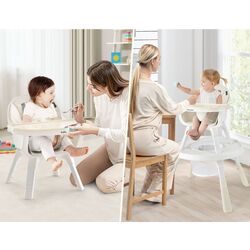 Scaun pentru hranire 6in1 Costway BB5693YW (Beige) Thumb