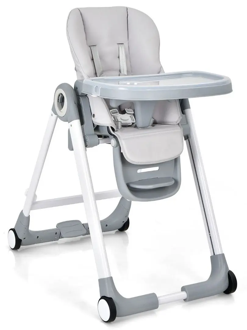 Scaun pentru hranire Costway AD10009GR (Grey)