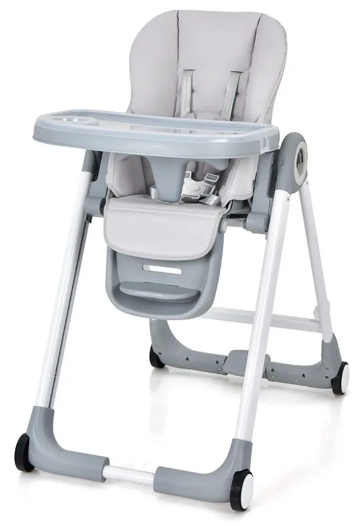 Scaun pentru hranire Costway AD10009GR (Grey)