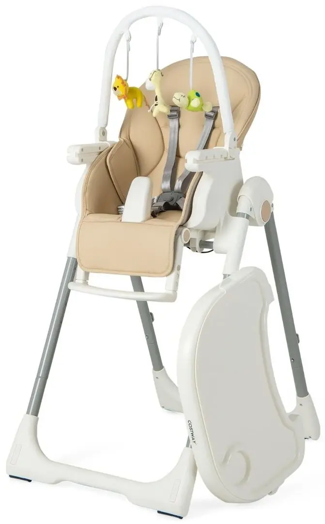 Стульчик для кормления Costway AD10018YE (Yellow) - 2