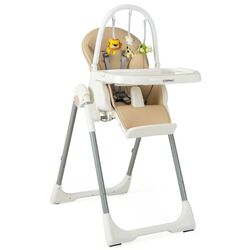 Scaun pentru hranire Costway AD10018YE (Yellow)