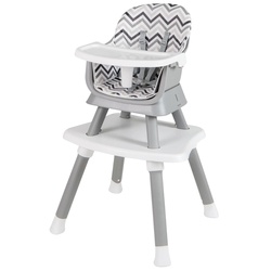 Стульчик для кормления Costway AD10027HS (Grey/White)