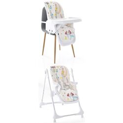 Scaun pentru hranire Costway AD10032BE (White/Beige) Thumb