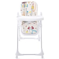 Стульчик для кормления Costway AD10032BE (White/Beige)