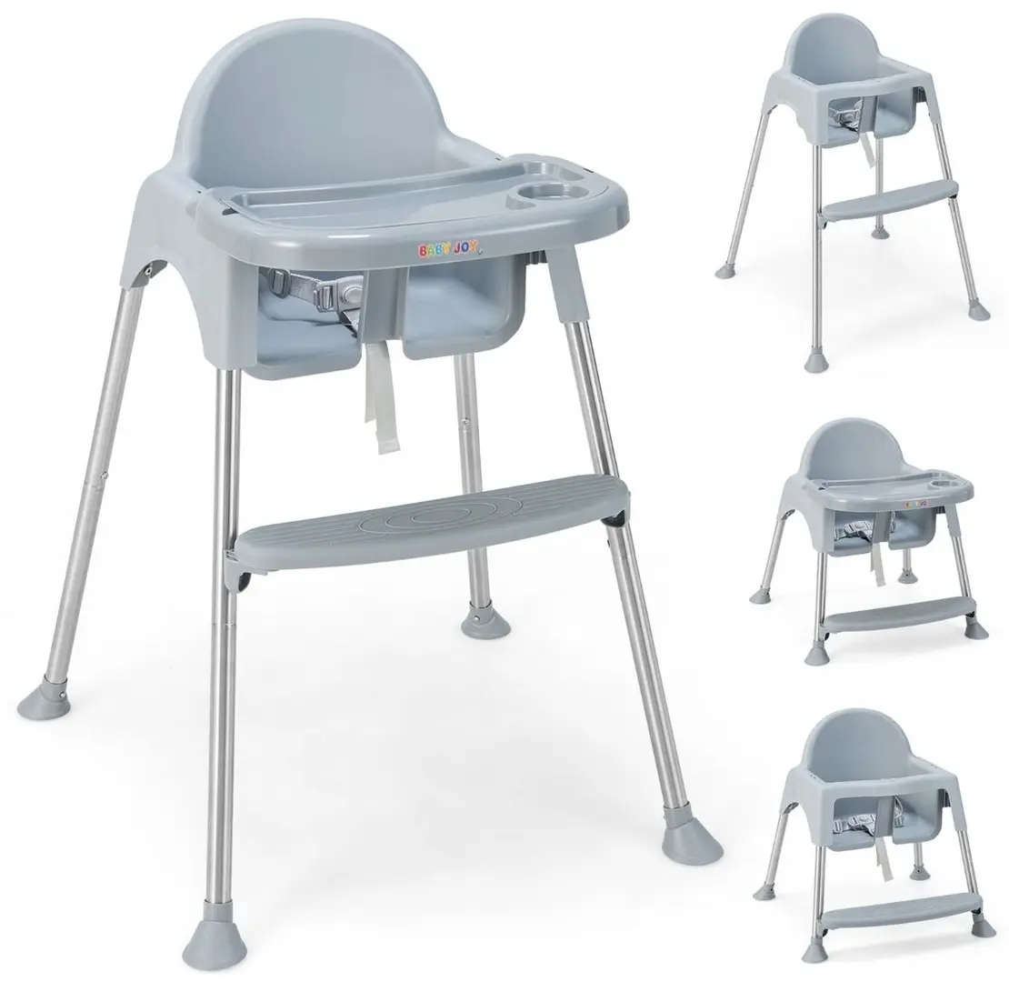 Scaun pentru hranire Costway AD10038GR (Grey)