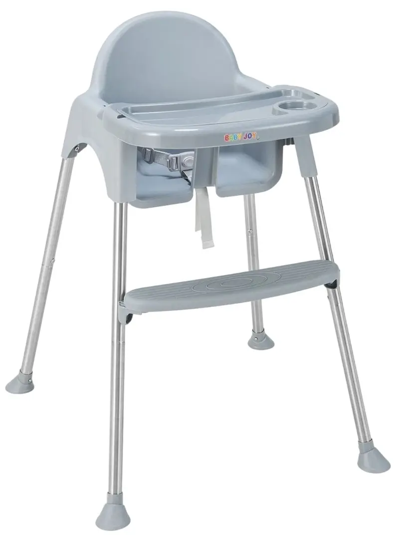 Scaun pentru hranire Costway AD10038GR (Grey)