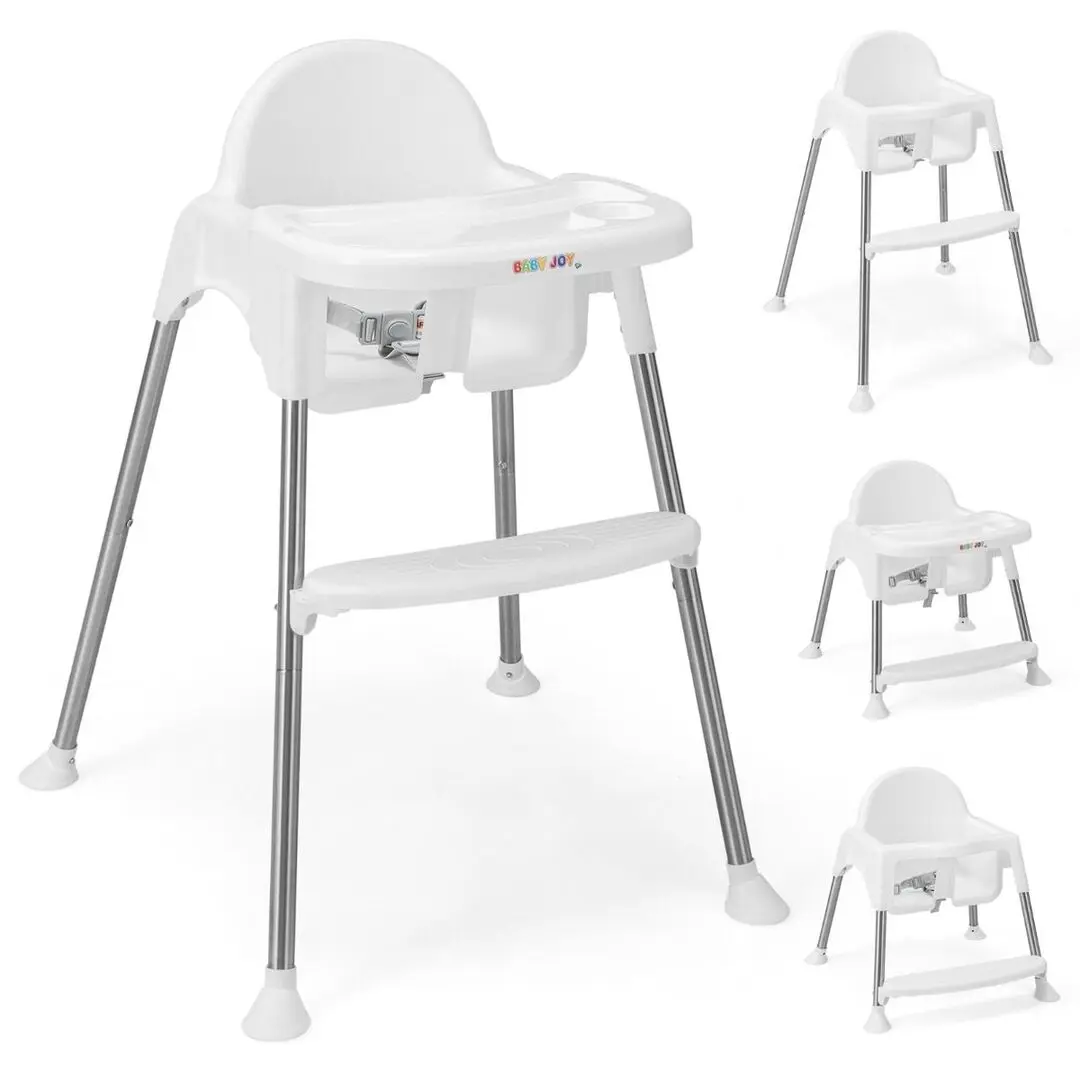 Scaun pentru hranire Costway AD10038WH (White) - 2