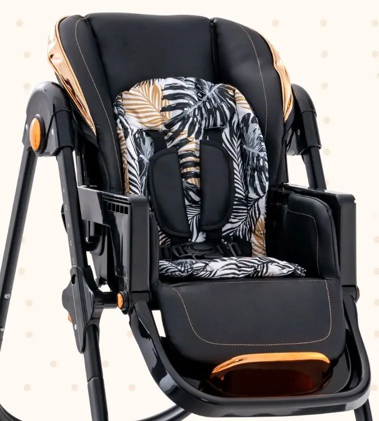 Стульчик для кормления Costway AD10049DK (Black) - 3