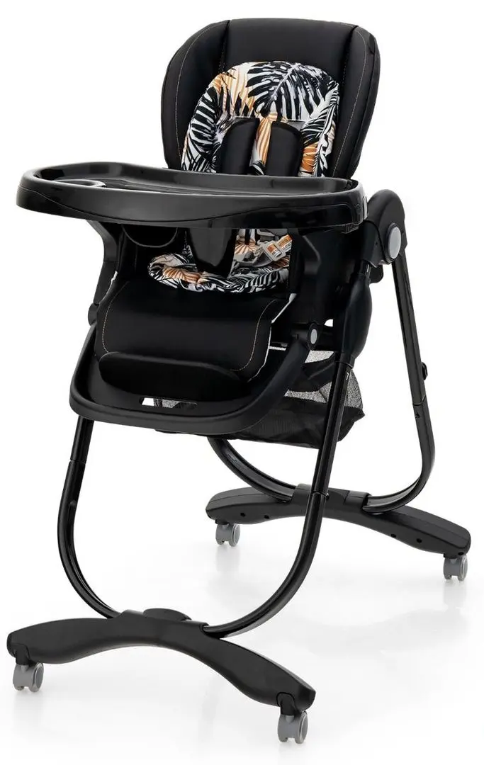 Scaun pentru hranire Costway AD10056BK (Black)
