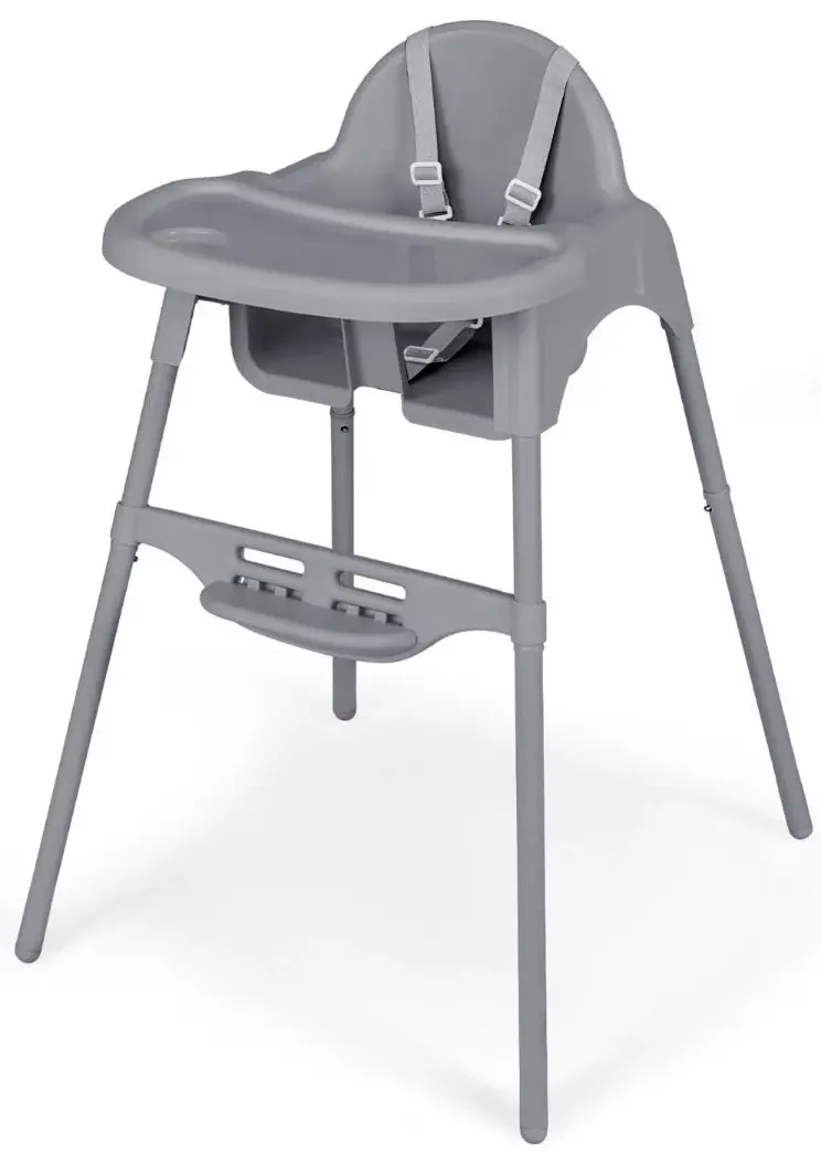 Scaun pentru hranire Costway AD10063DE-GR (Grey)