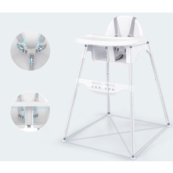 Scaun pentru hranire Costway AD10063DE-WH (White) Thumb