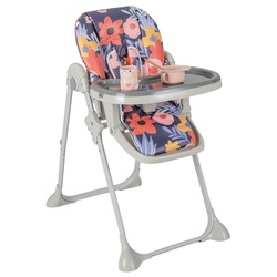 Scaun pentru hranire Costway BB5580FL (Grey/Purple)