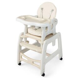 Scaun pentru hranire Costway BB5604BE (Beige)