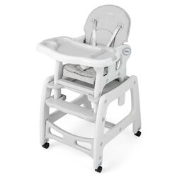 Scaun pentru hranire Costway BB5604GR (Grey)