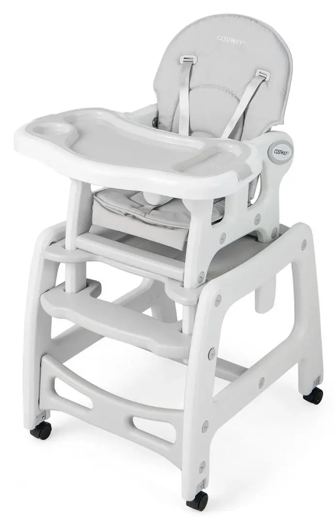 Scaun pentru hranire Costway BB5604GR (Grey)