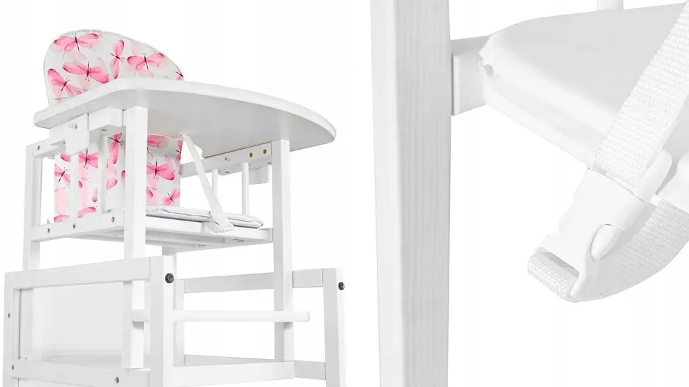 Стульчик для кормления 2в1 Drewex Antos (Silver) - 8