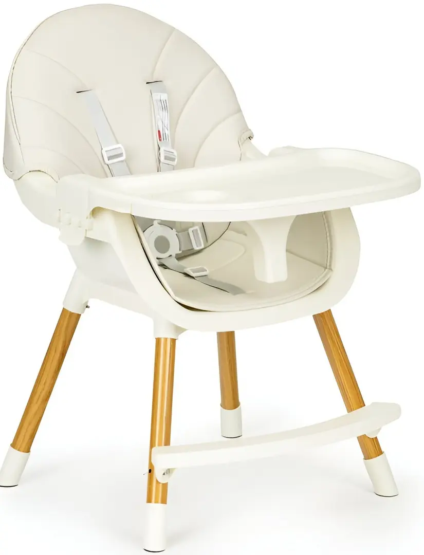 Scaun pentru hranire 2in1 Ecotoys HA-004 (Beige)