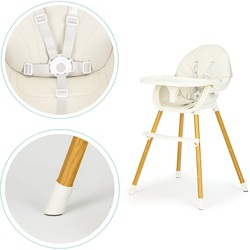 Scaun pentru hranire 2in1 Ecotoys HA-004 (Beige) Thumb