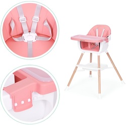 Scaun pentru hranire 2in1 Ecotoys HC508 (Pink) Thumb