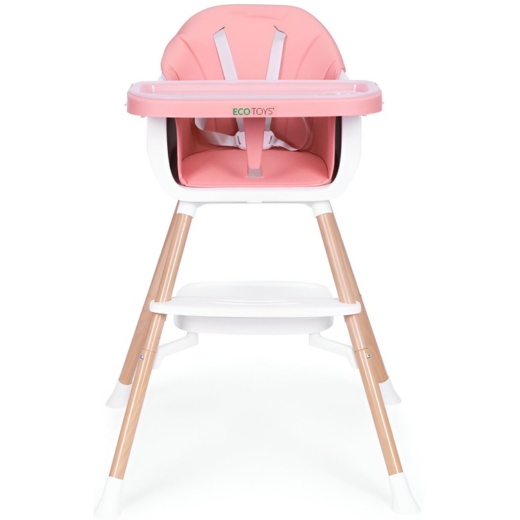 Стул для кормления 2в1 Ecotoys HC508 (Pink)