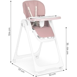 Scaun pentru hranire Ecotoys HA-013 (Pink) Thumb