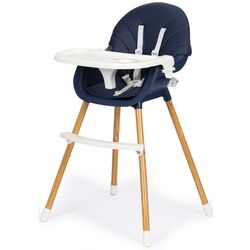 Стульчик для кормления 2в1 Ecotoys HA-004 (Dark Blue) Thumb
