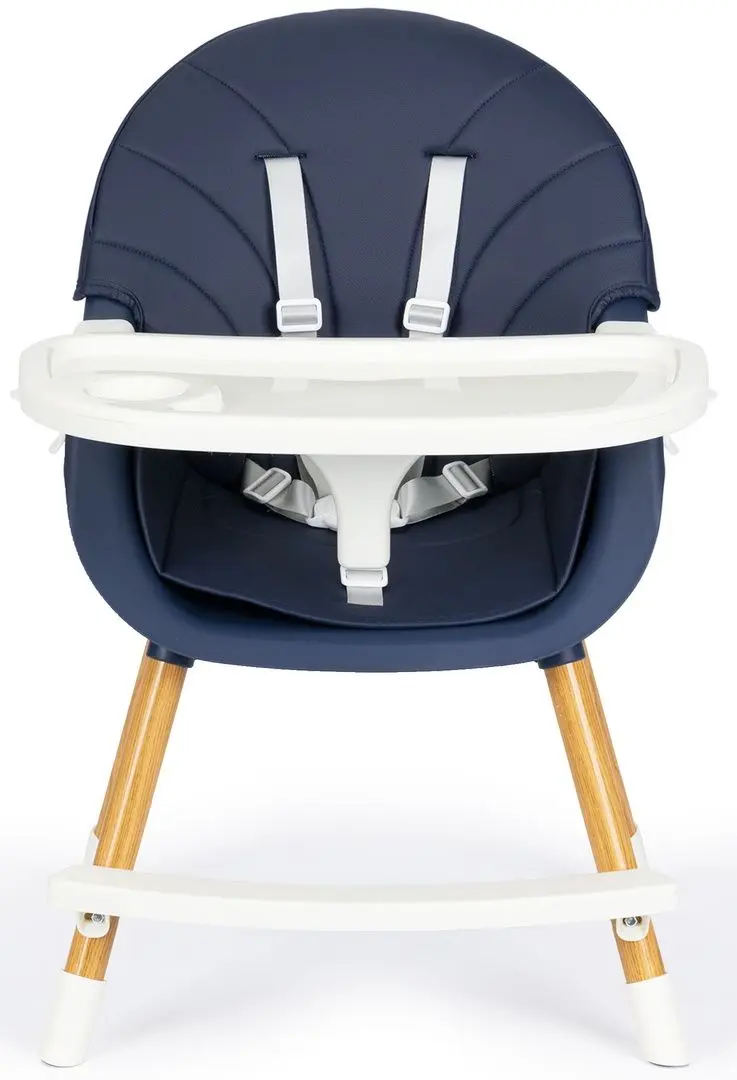Стульчик для кормления 2в1 Ecotoys HA-004 (Dark Blue) - 4