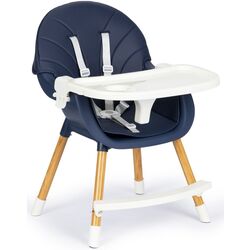 Стульчик для кормления 2в1 Ecotoys HA-004 (Dark Blue) Thumb