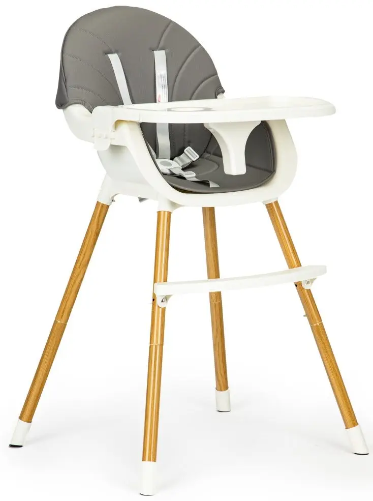 Стульчик для кормления 2в1 Ecotoys HA-004 (Grey)