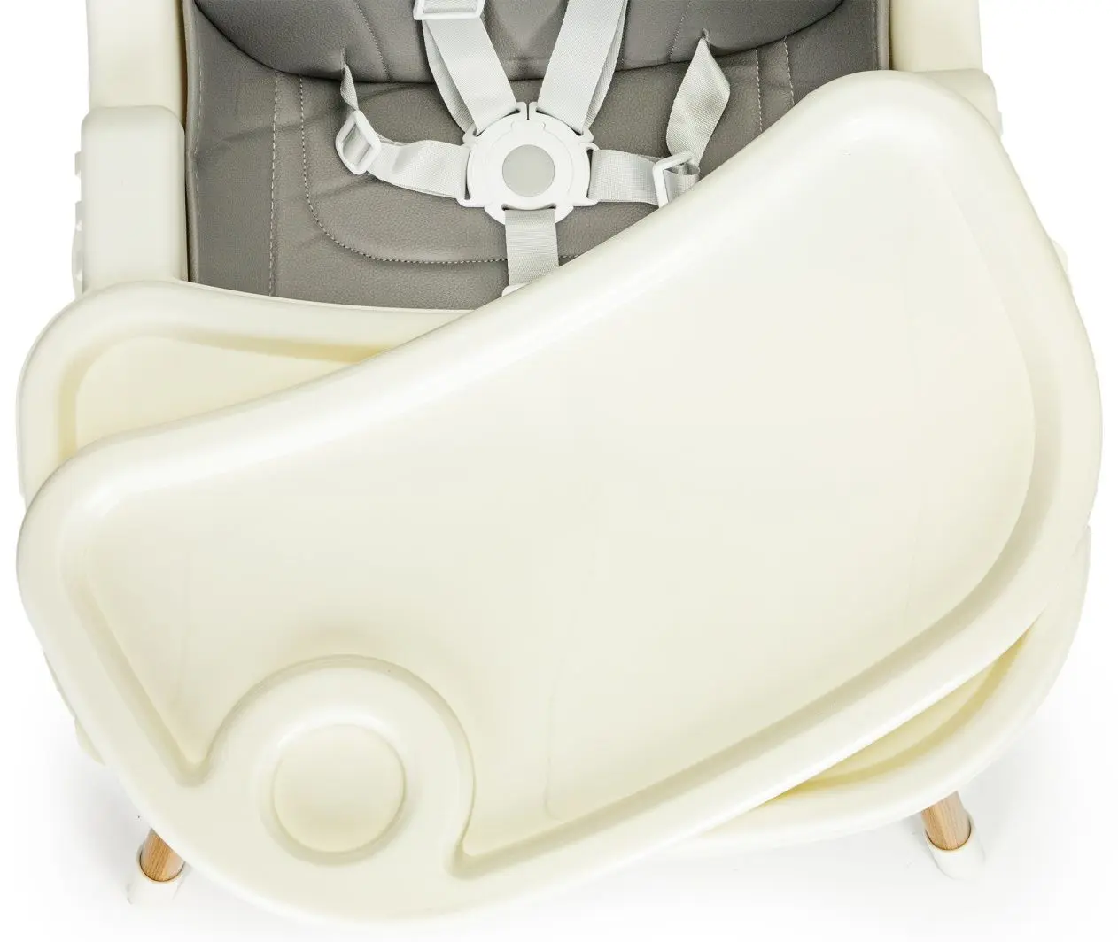 Стульчик для кормления 2в1 Ecotoys HA-004 (Grey)