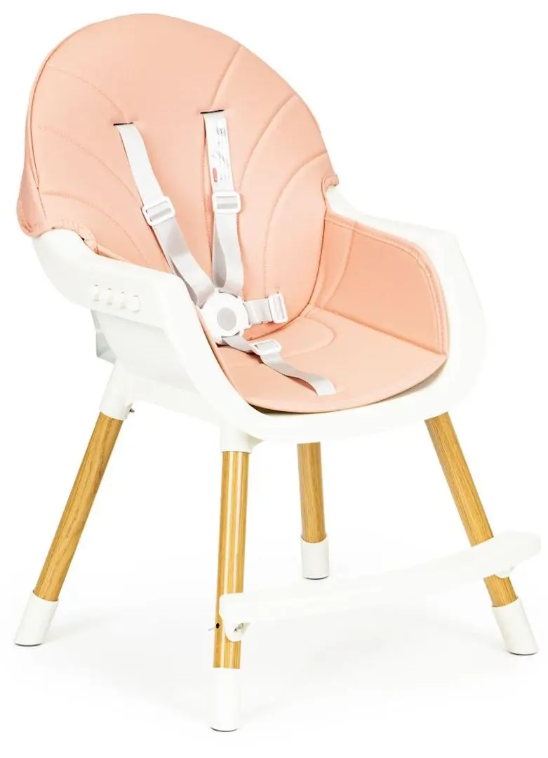 Стульчик для кормления 2в1 Ecotoys HA-004 (Pink)