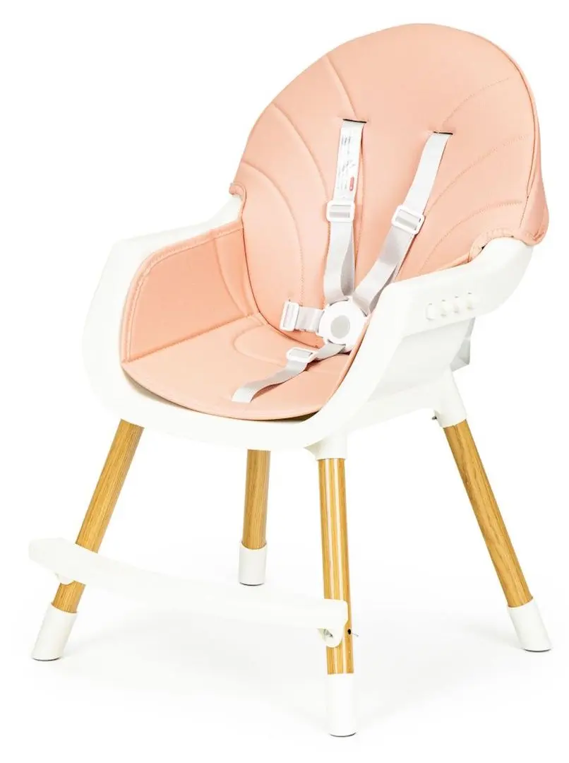 Стульчик для кормления 2в1 Ecotoys HA-004 (Pink)