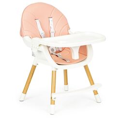 Стульчик для кормления 2в1 Ecotoys HA-004 (Pink) Thumb