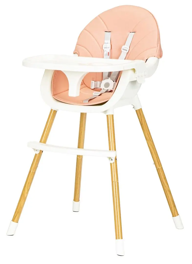 Стульчик для кормления 2в1 Ecotoys HA-004 (Pink)