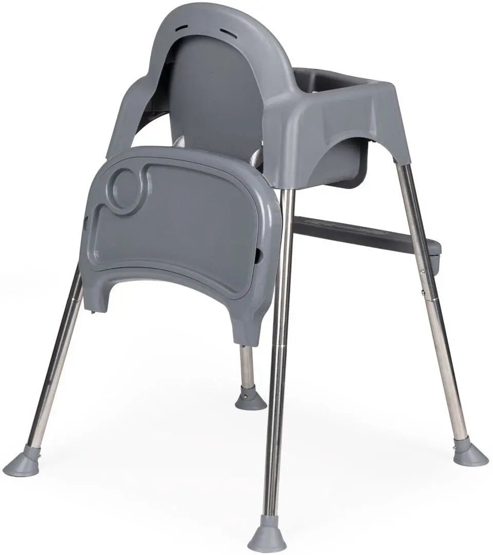 Scaun pentru hranire 2in1 Ecotoys HC-135 (Grey)