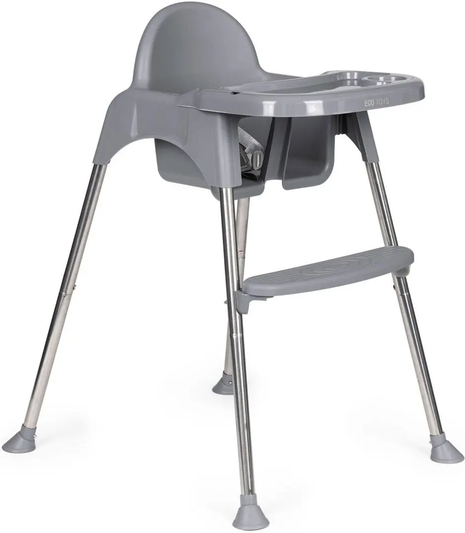 Scaun pentru hranire 2in1 Ecotoys HC-135 (Grey)